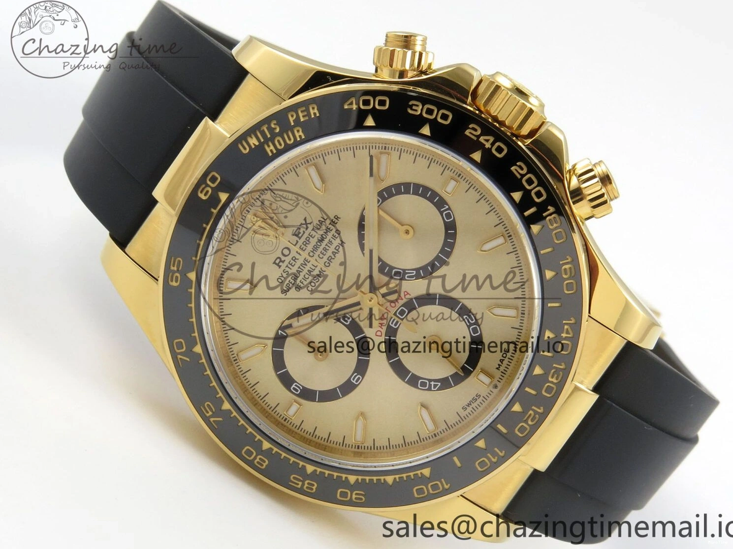 MiroTime 1223 Breathable Daytona 126518 YG Clean 1:1 Best Edition YG Dial on Oysterflex Strap DD 237